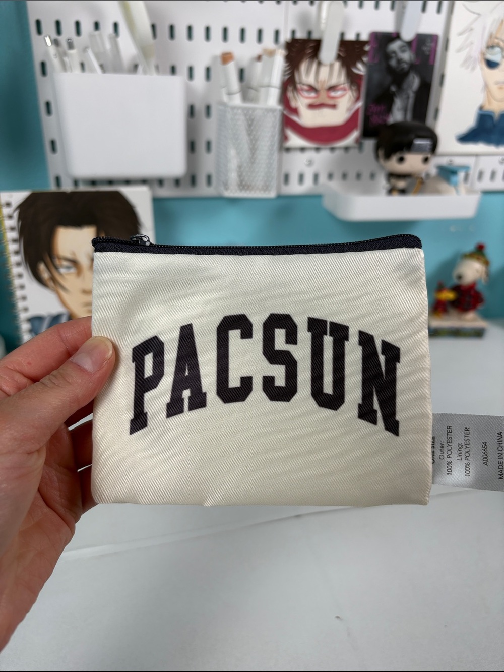 PacSun x target zipper pouch